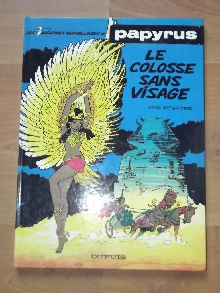 PAPYRUS - 3. Le colosse sans visage / EO, De Gieter, Enlèvement ou Envoi, Une BD, Utilisé