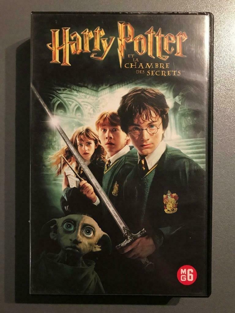 VHS "Harry Potter et la chambre des secrets", À partir de 6 ans, Enlèvement ou Envoi, Utilisé, Science-Fiction et Fantasy