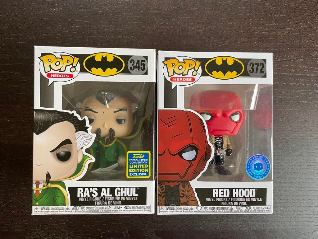 Funko Batman Ra’s Al Ghul & Red Hood set, Enlèvement ou Envoi, Neuf