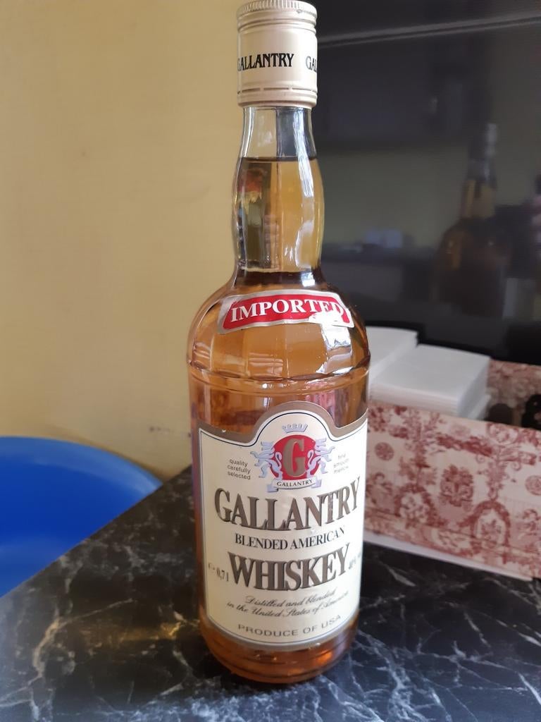 Whisky américain mélangé Gallantry, Divers, Enlèvement ou Envoi