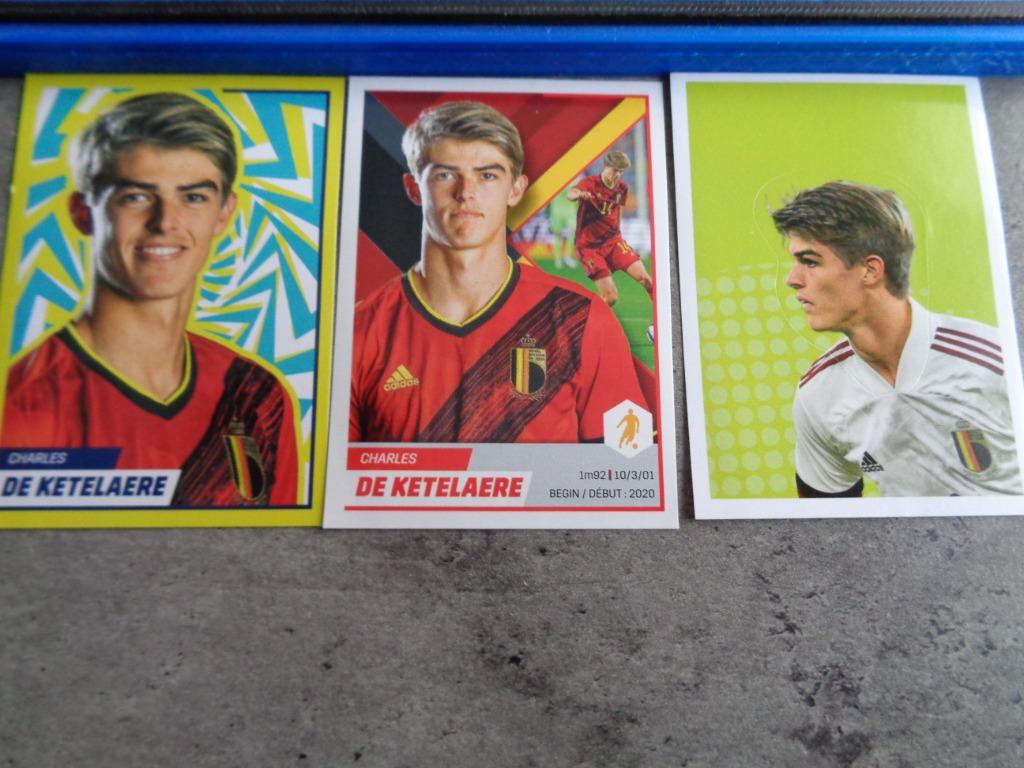 VOETBAL STICKERS PANINI CARREFOUR   DE KETELAERE 3X enkel bi, Hobby en Vrije tijd, Stickers en Plaatjes, Ophalen of Verzenden