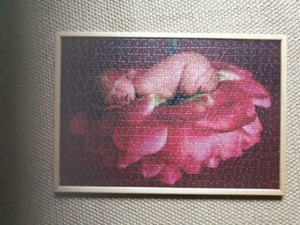 opgeplakte puzzel kader, Ophalen, Gebruikt