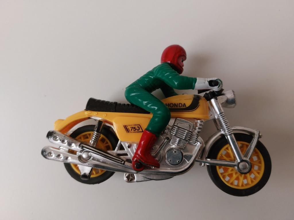 Vintage speelgoed frictiemotor Honda 750, Enlèvement ou Envoi