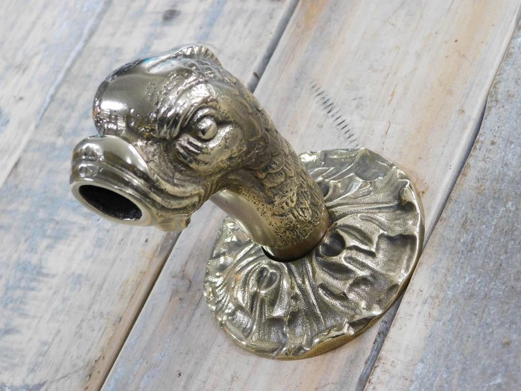 Fontaine à eau murale en laiton, magnifique !, Enlèvement ou Envoi, Autres matériaux, Fontaine