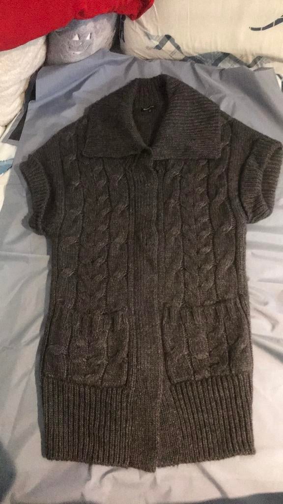 Gilet long sans manche 80/45 cm Massimo Dutti NEUF, Nieuw