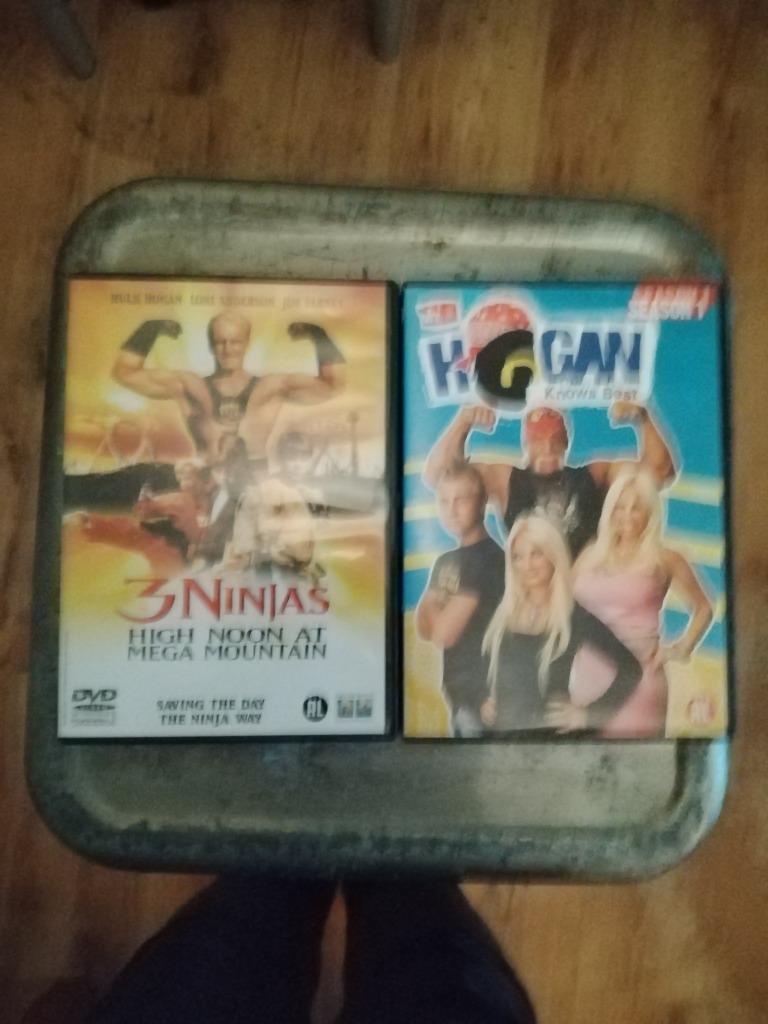 Hulk Hogan pakket, Cd's en Dvd's, Alle leeftijden, Verzenden, Zo goed als nieuw, Non-fictie