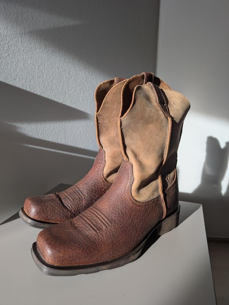 Ariat Rambler maat 41.5 (US 8.5EE), Bottes, Enlèvement ou Envoi, Comme neuf, Brun