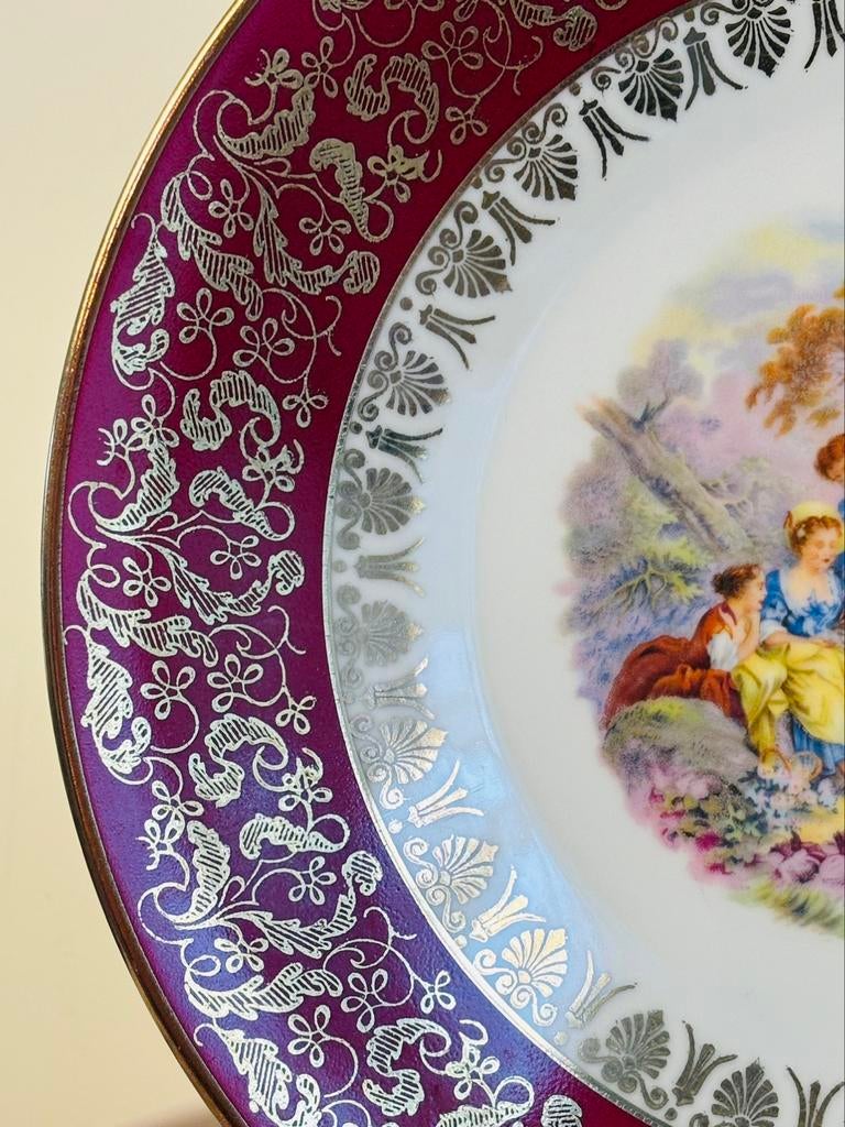 Assiette vintage Hutschenreuther SW Azberg Bavaria/ Vienna, Enlèvement