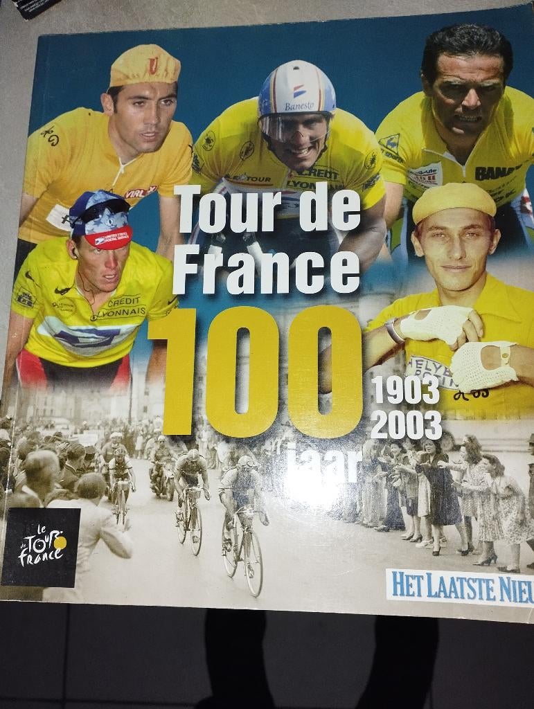 boek Tour de France 100 jaar, Enlèvement ou Envoi, Utilisé, Course à pied et Cyclisme