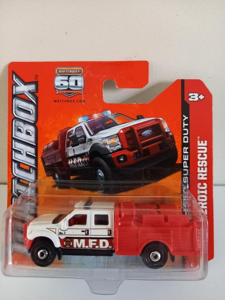 Matchbox Ford F-550 Super Duty Fire Truck (2013), Ophalen of Verzenden, Nieuw, Auto, Matchbox