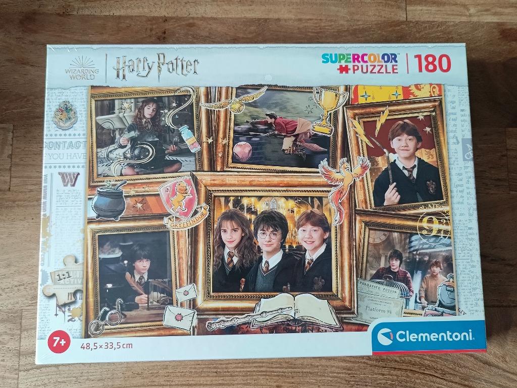 Clementoni Harry Potter supercolor puzzel - 180 stukjes, Hobby en Vrije tijd, Ophalen of Verzenden, Nieuw
