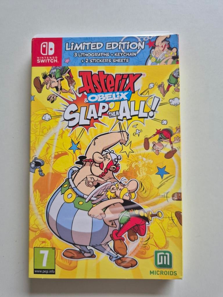 Asterix obelix slap them all Nintendo switch, Games en Spelcomputers, Ophalen of Verzenden, Zo goed als nieuw