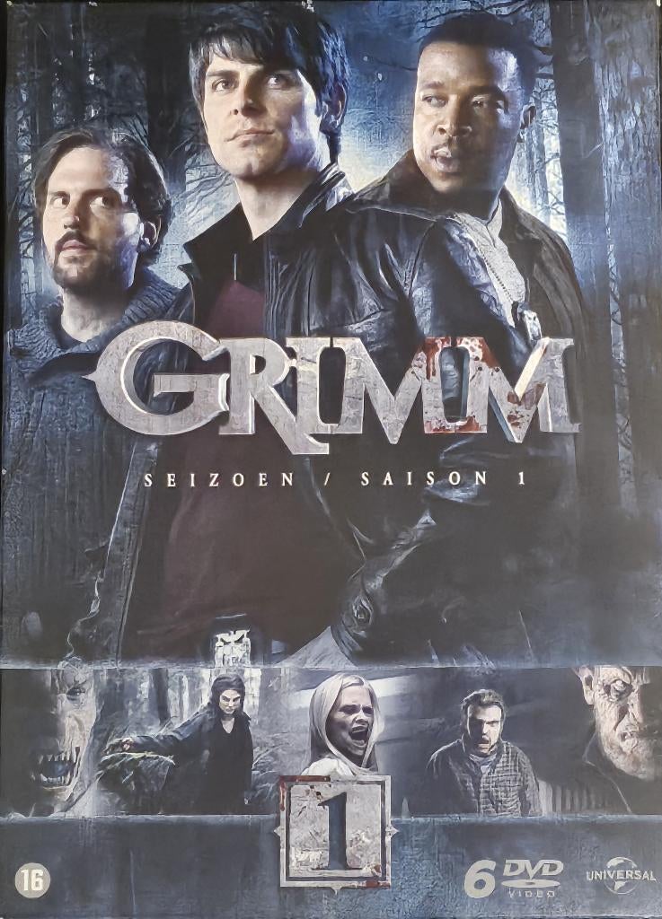 Grimm Seizoen 1, Cd's en Dvd's, Dvd's | Tv en Series, Ophalen of Verzenden, Zo goed als nieuw