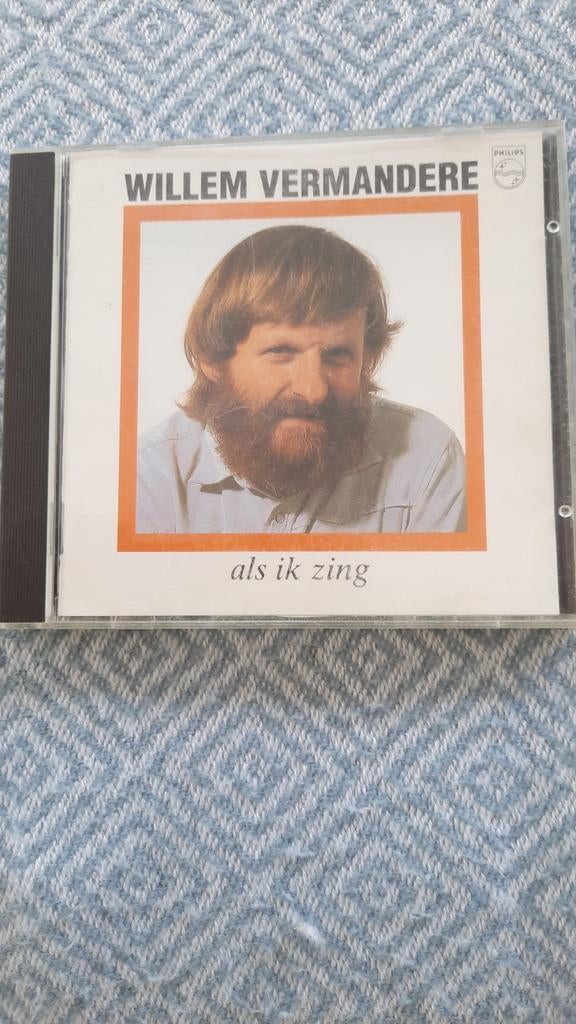WILLEM VERMANDERE Als ik zing (cd), Ophalen of Verzenden, Zo goed als nieuw, Streekmuziek