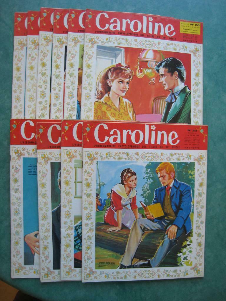 Caroline revues Hachette 1964, Boeken, Tijdschriften en Kranten, Verzenden, Gelezen, Damesbladen
