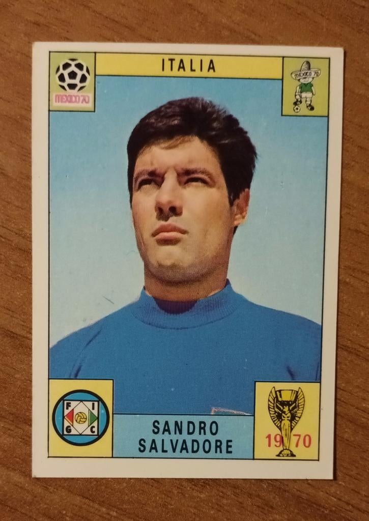 PANINI MEXICO 70 - SANDRO SALVADORE, Ophalen of Verzenden, Zo goed als nieuw