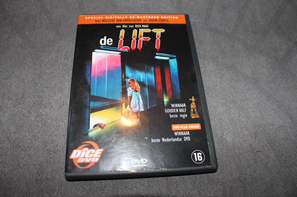 DVD De Lift, CD & DVD, DVD | Néerlandophone, Enlèvement ou Envoi, Horreur, À partir de 16 ans, Utilisé