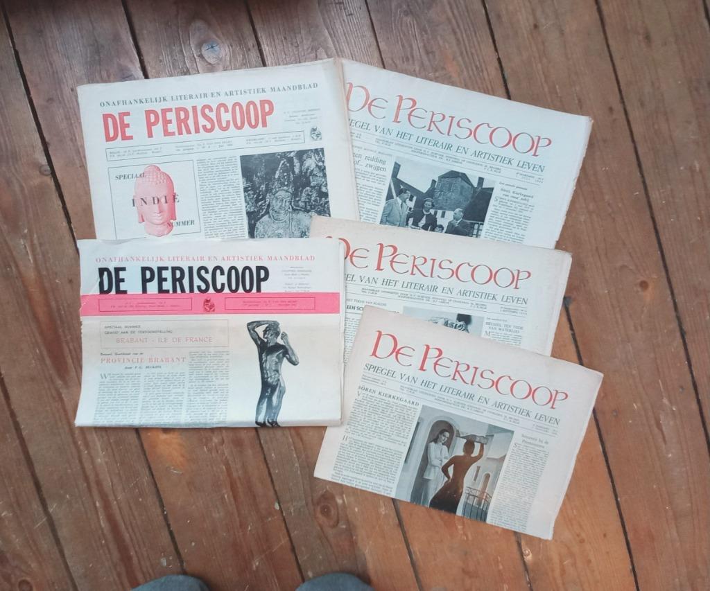 De Periscoop Jan Walravens Asger Jorn Tone Brulin 1960, Boeken, Ophalen of Verzenden