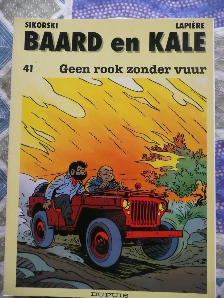BAARD EN KALE N41 "GEEN ROOK ZONDER VUUR" EERSTE DRUK 1993, Eén stripboek, Nieuw, Will, Ophalen of Verzenden