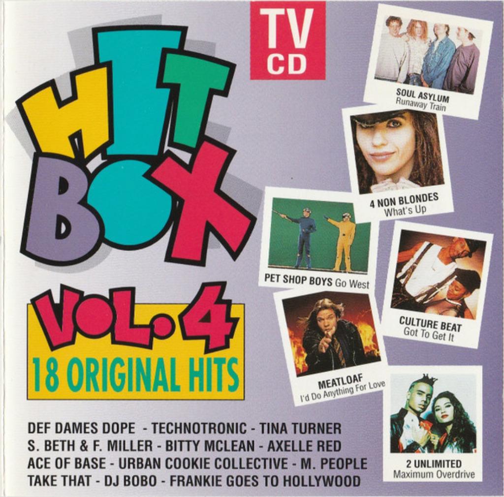 CD- Hitbox Vol.4 (PopRock-Eurohouse), Enlèvement ou Envoi