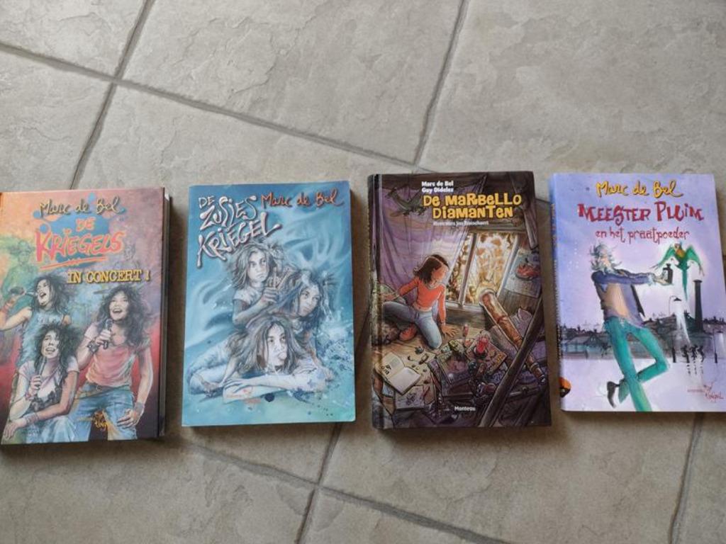 4 boeken van Marc De Bel, Ophalen of Verzenden, Zo goed als nieuw