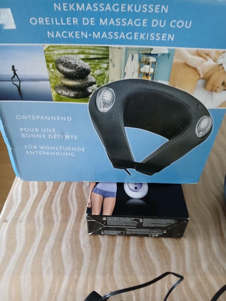 Nekmassage kussen, Ophalen
