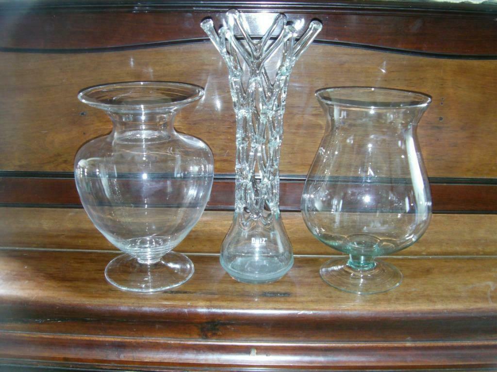 Glazen vazen, Ophalen, Zo goed als nieuw, Glas