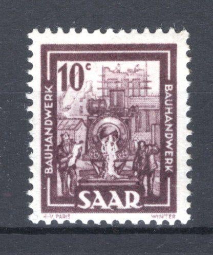 SAAR Yt. 255 MH 1949-1950, Ophalen of Verzenden, Postfris