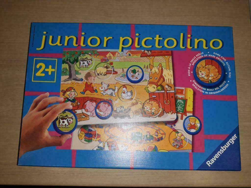 gezelschapsspel JUNIOR PICTOLINO, Een of twee spelers, Ophalen, Zo goed als nieuw
