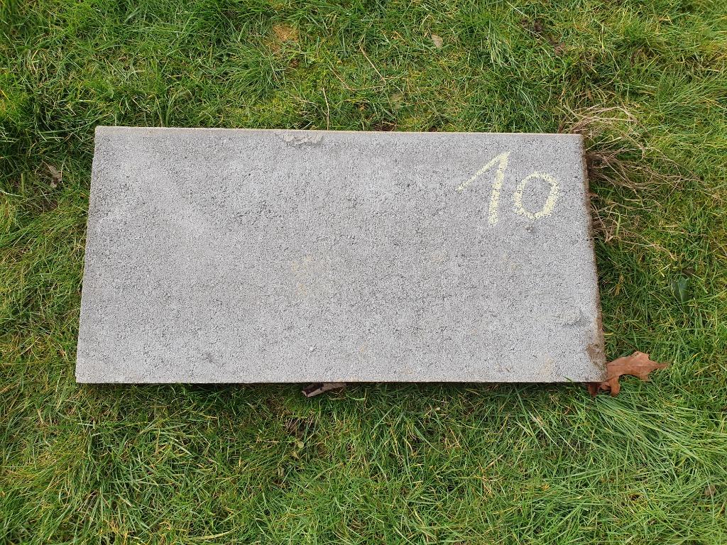 Partij dorpels (betonsteen + marmer), Ophalen, Gebruikt, Natuurstenen
