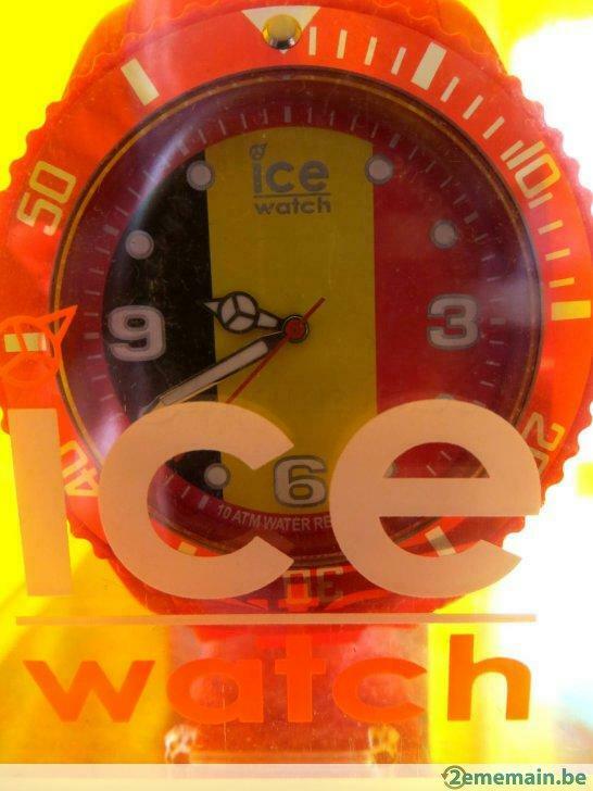 montre horloge  ice watch belgique diables rouges Red Devils, Montre-bracelet, Autres marques, Utilisé, Autres matériaux
