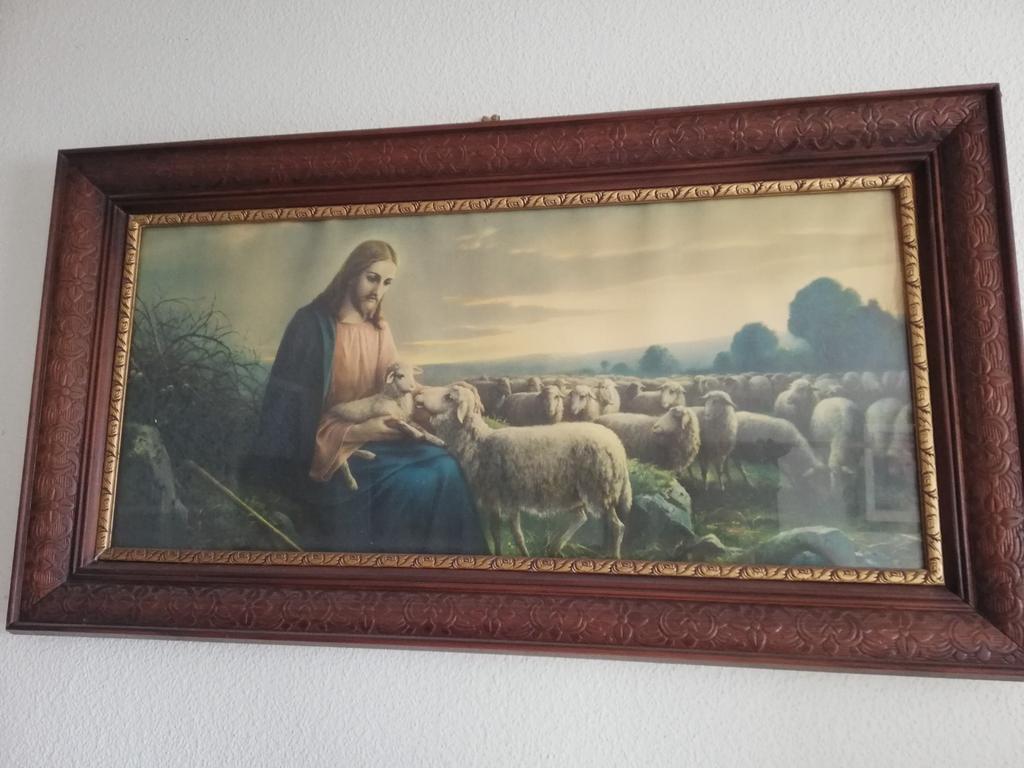 Schilderij in mooi kader, Ophalen