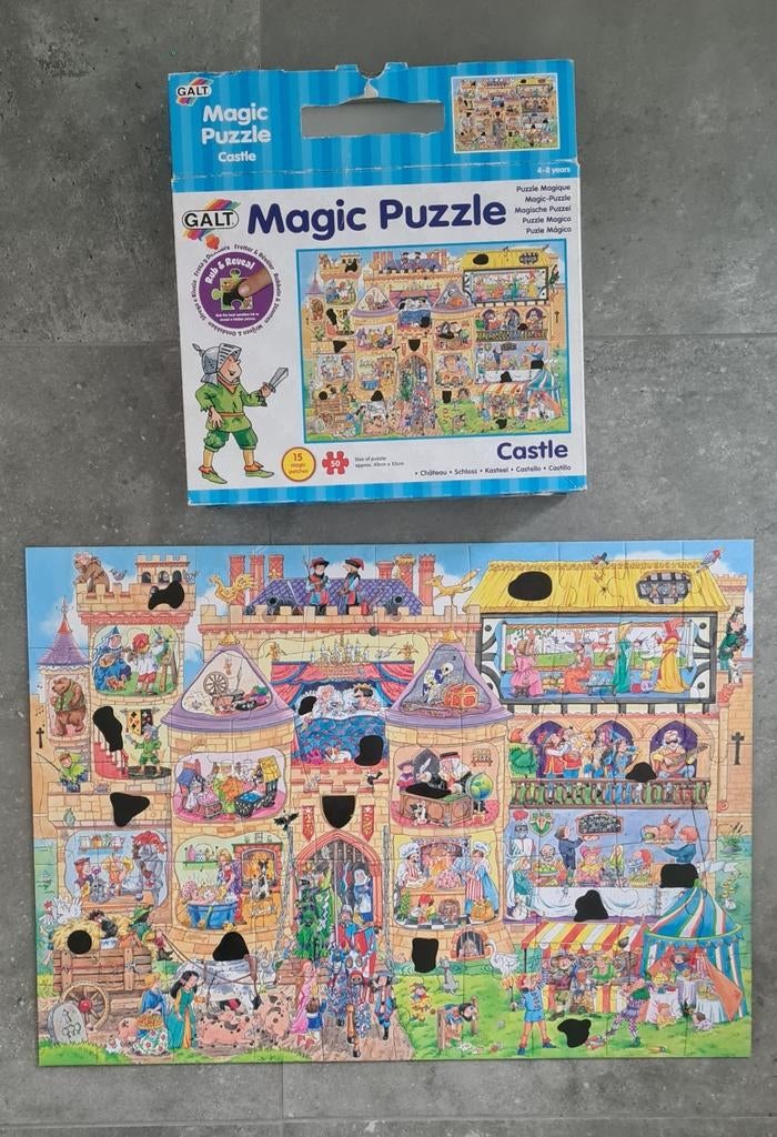 GALT puzzel 50 stukken 4-8 jaar, Kinderen en Baby's, Ophalen, Gebruikt