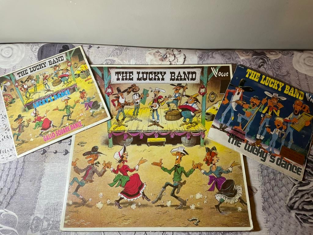 The lucky band + 2 singles, Cd's en Dvd's, Vinyl | Nederlandstalig, Ophalen of Verzenden, Zo goed als nieuw