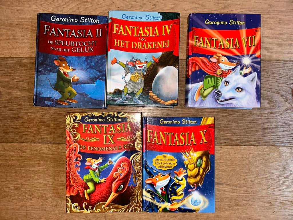 Geronimo stilton fantasia boeken, Boeken, Ophalen of Verzenden, Gelezen
