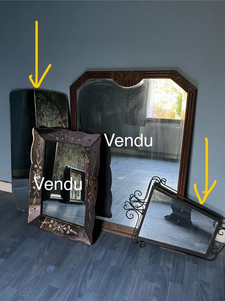 2 oude spiegels, Ophalen, Gebruikt