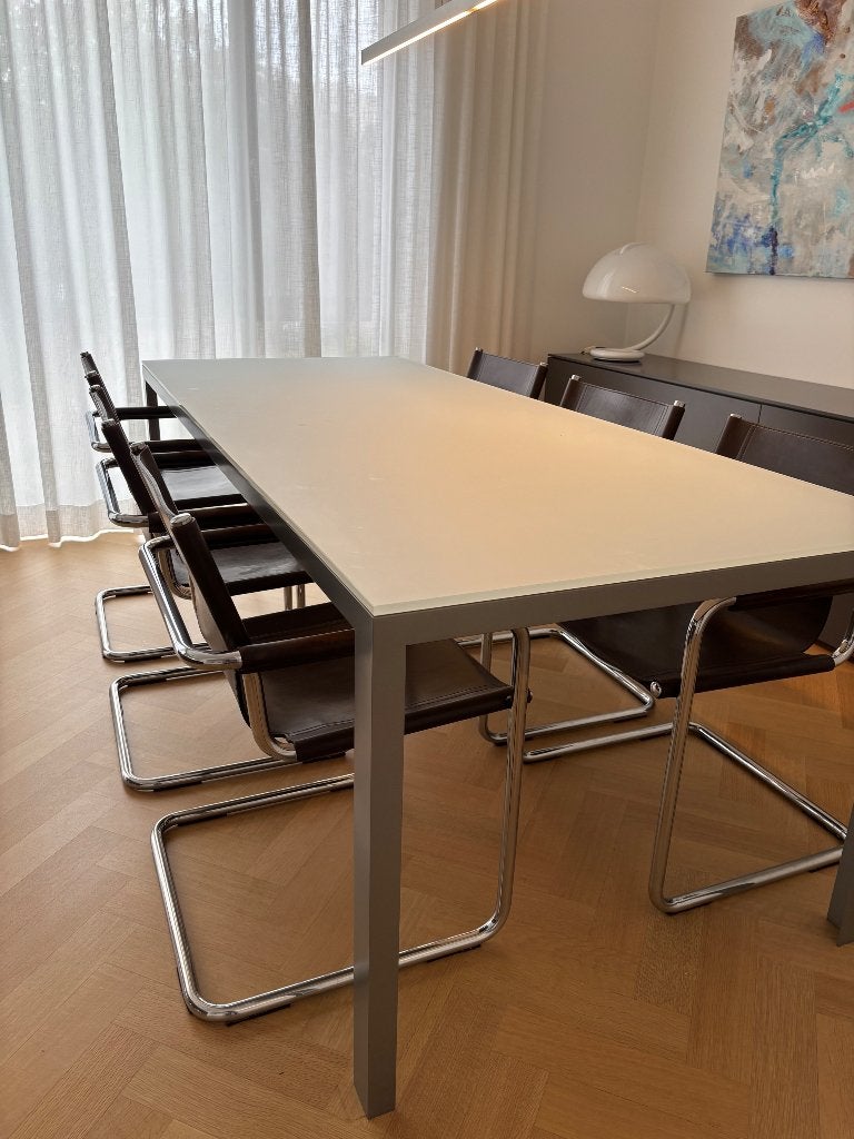 Table à manger avec plateau en verre - table, Maison & Meubles, Verre, Comme neuf, Enlèvement, 50 à 100 cm