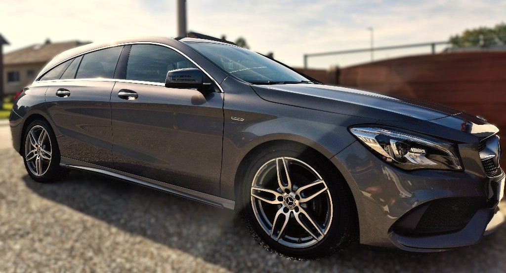 Mercedes Benz CLA Break AMG/Recaro/Pano, Autos, Achat, Euro 6, Entretenue par le concessionnaire, Noir