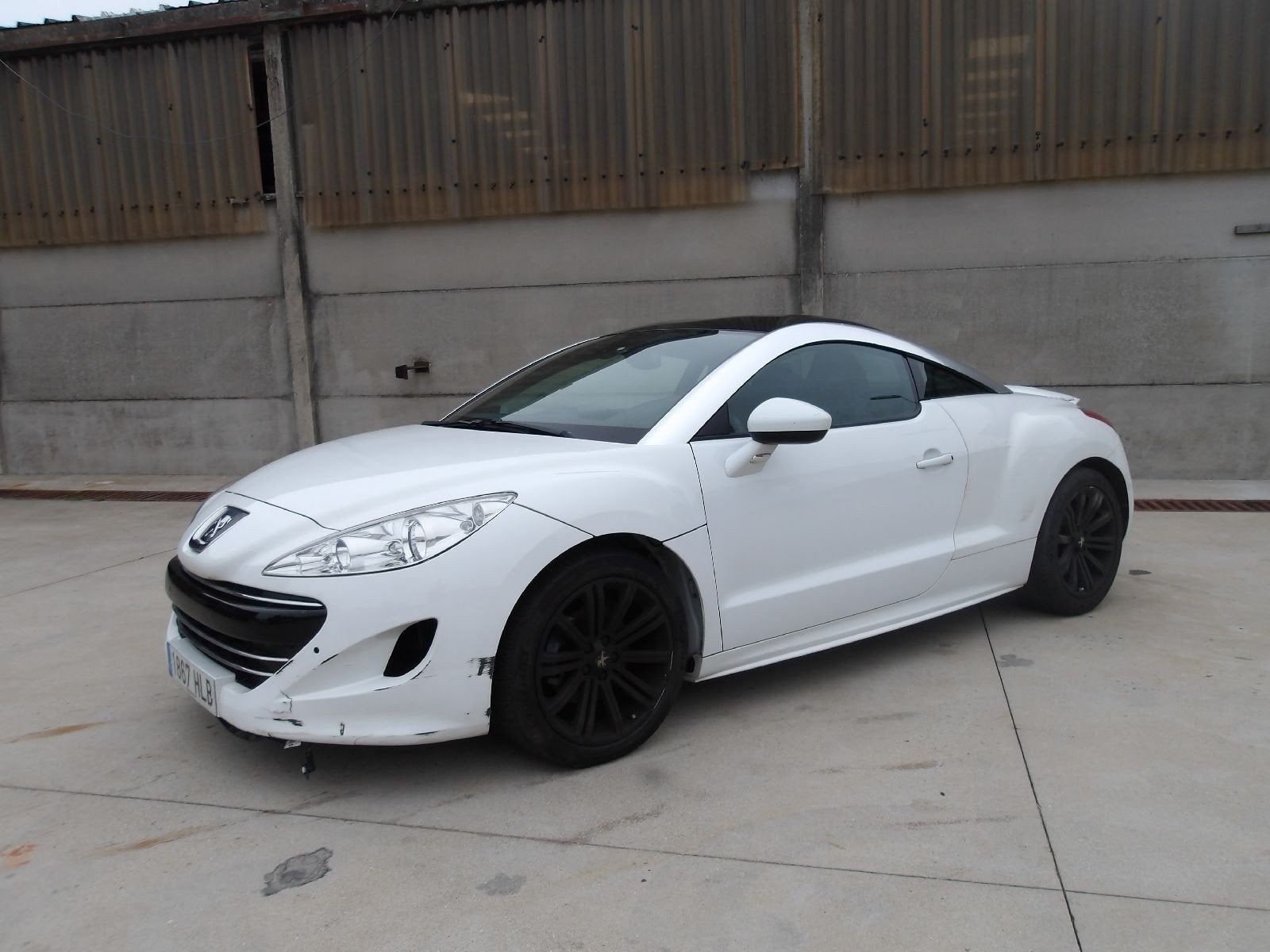 PEUGEOT RCZ  BENZINE 06/12, Auto's, https://public.car-pass.be/vhr/00429cbf-5a2d-4709-949e-289947ca52c4, Wit, Bedrijf, RCZ