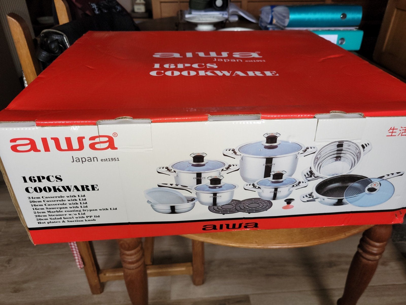 Set nieuwe potten en pannen 16 stuks, Huis en Inrichting, Keuken | Potten en Pannen, Ophalen of Verzenden