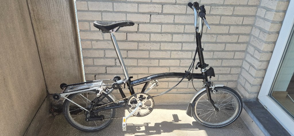 Brompton M6R noir, Ophalen, Gebruikt, Brompton, Velgrem
