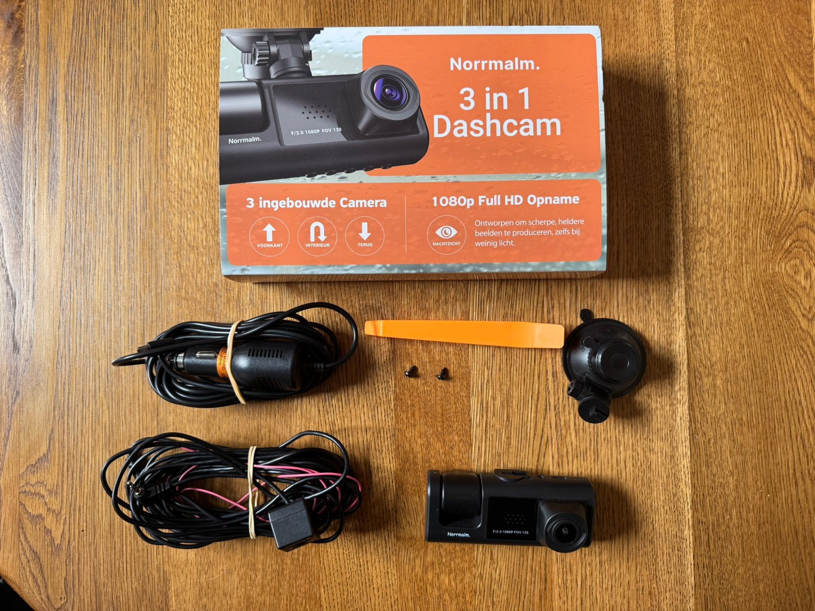Dashcam Norrmalm 3 in 1, Enlèvement, Comme neuf