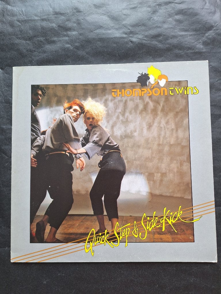 THOMPSON TWINS "Quick Step & Side Kick" LP (1983) IZGS, Enlèvement ou Envoi, Avec pochette intérieure, Utilisé, LP