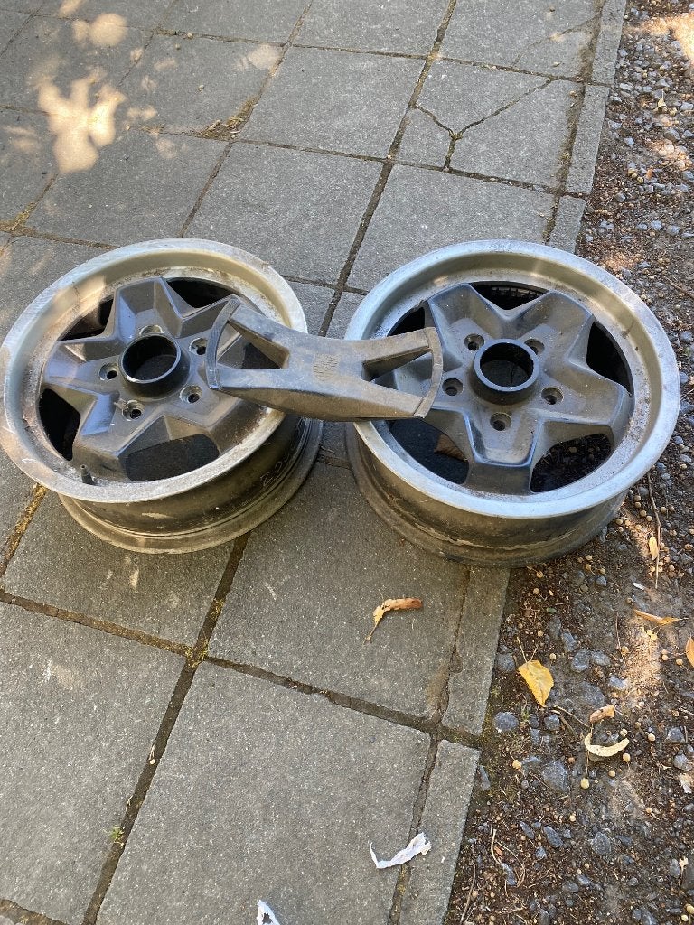 jantes Porsche 911, Auto-onderdelen, Banden en Velgen, Ophalen, 15 inch, All Season, Velg(en)