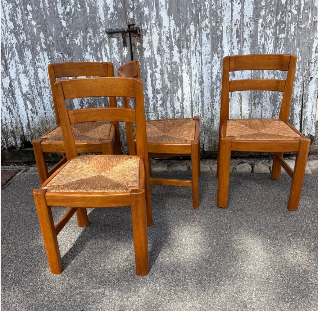 4 Regain Eetkamerstoelen, Huis en Inrichting, Ophalen, Gebruikt