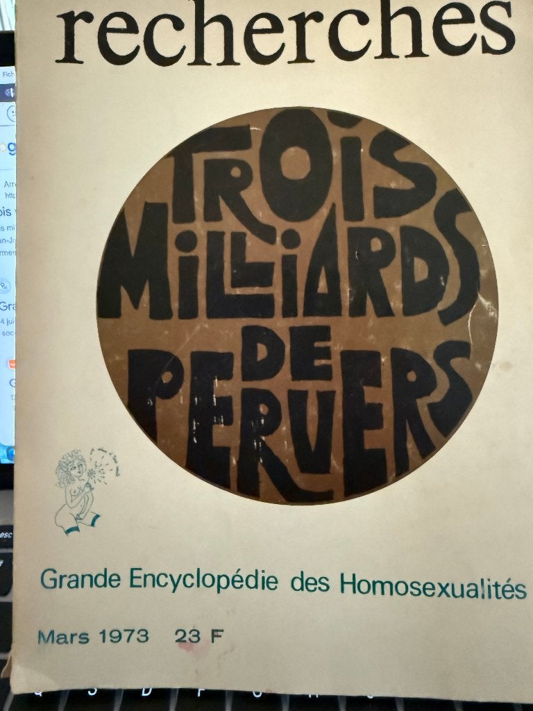 Grande Encyclopédie des Homosexualites, Envoi