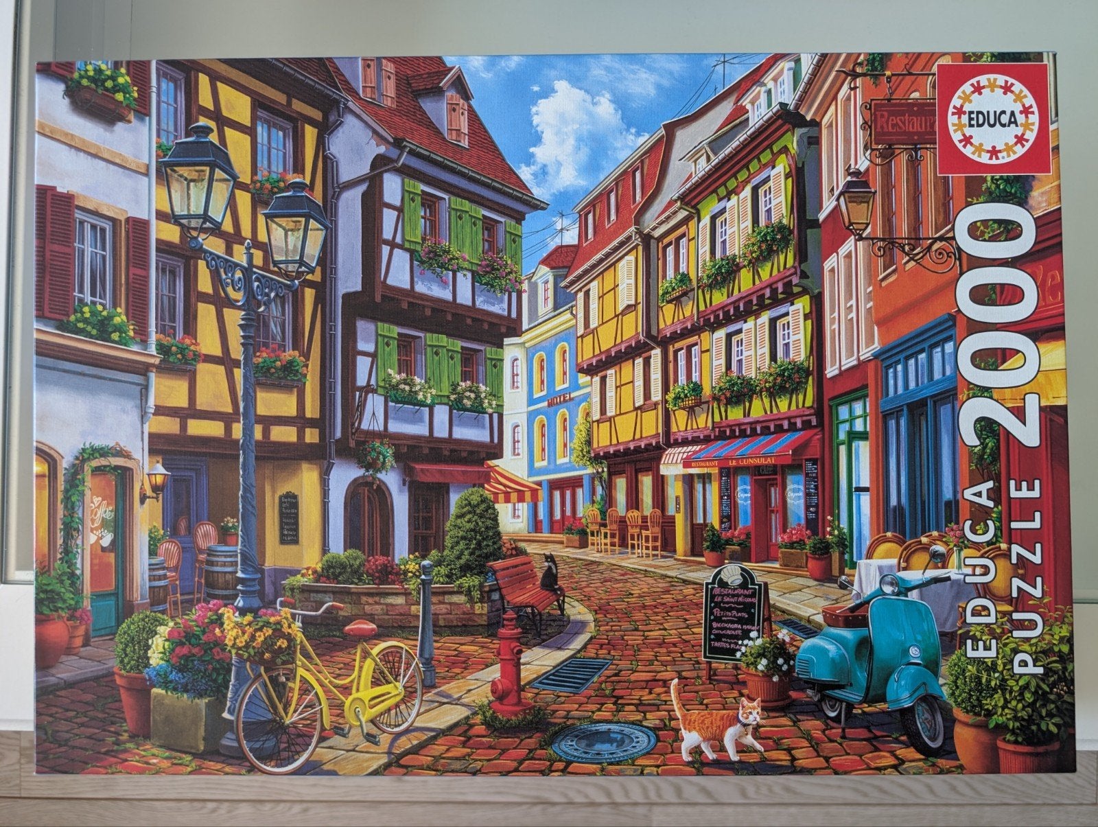 Puzzle Educa – 2 000 pièces – Complet et en bon état, Enlèvement, Plus de 1 500 pièces, Comme neuf, Puzzle
