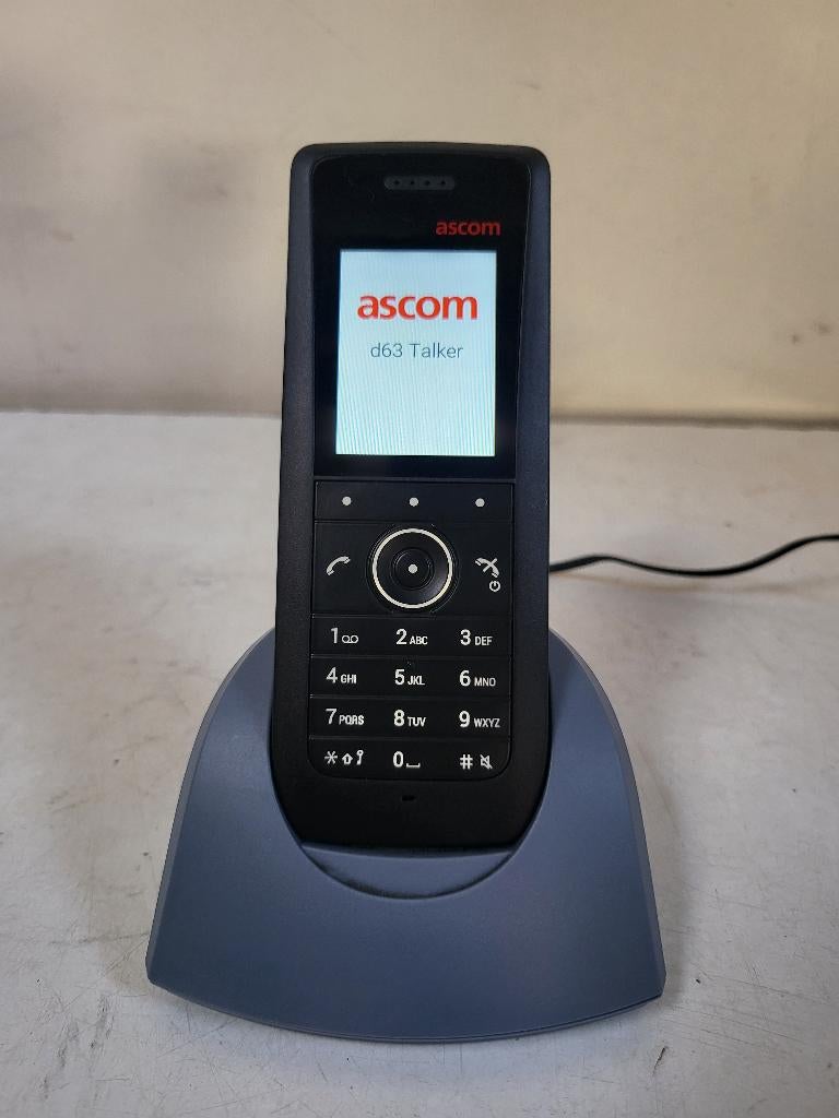 Ascom D63 Talker, Enlèvement ou Envoi, Comme neuf, 1 combiné, À Faible Émission d'Ondes