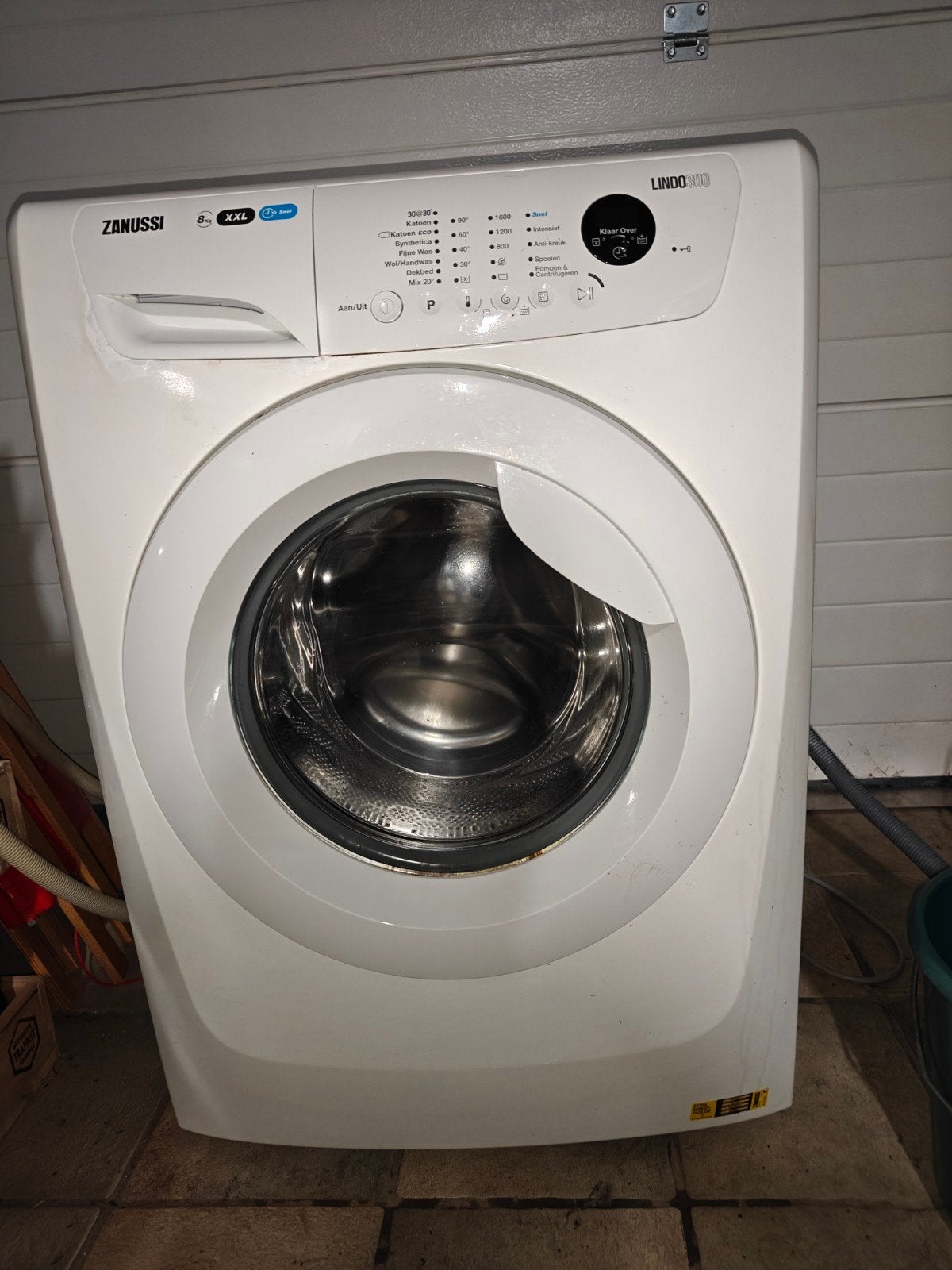 Zanussi Lindo 300 wasmachine 8 kg - 1600tpm, Elektronische apparatuur, Wasmachines, Ophalen