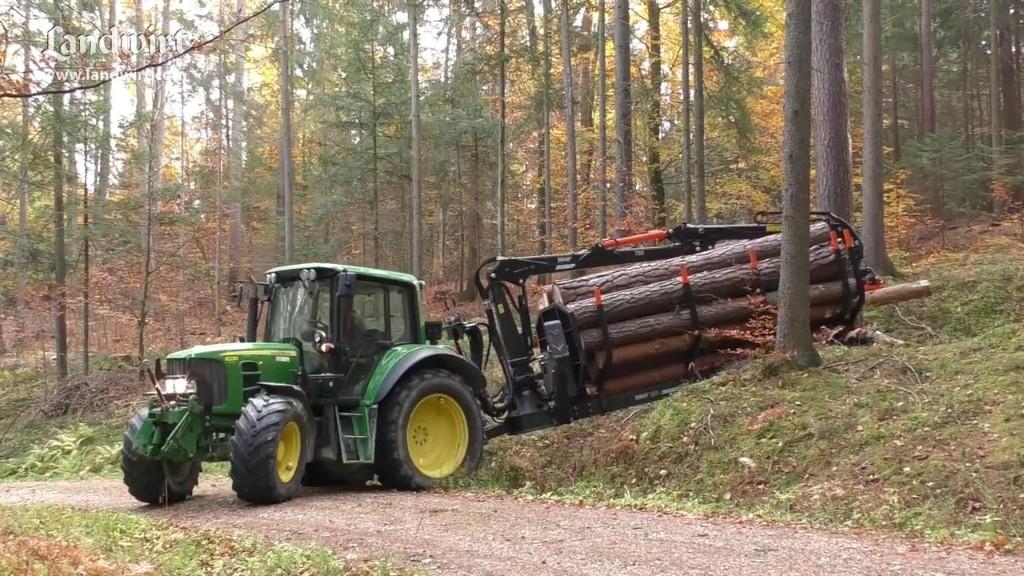 BMF 14 Tonnes bos uitrijkaar voor tractor, Motoren, 4 cilinders, Meer dan 35 kW